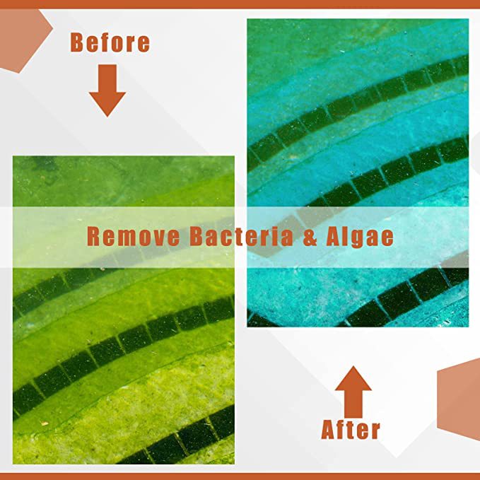 1pc solar antivirus swimming pool to inhibit algae water purification replaceable core copper disinfection purification rod