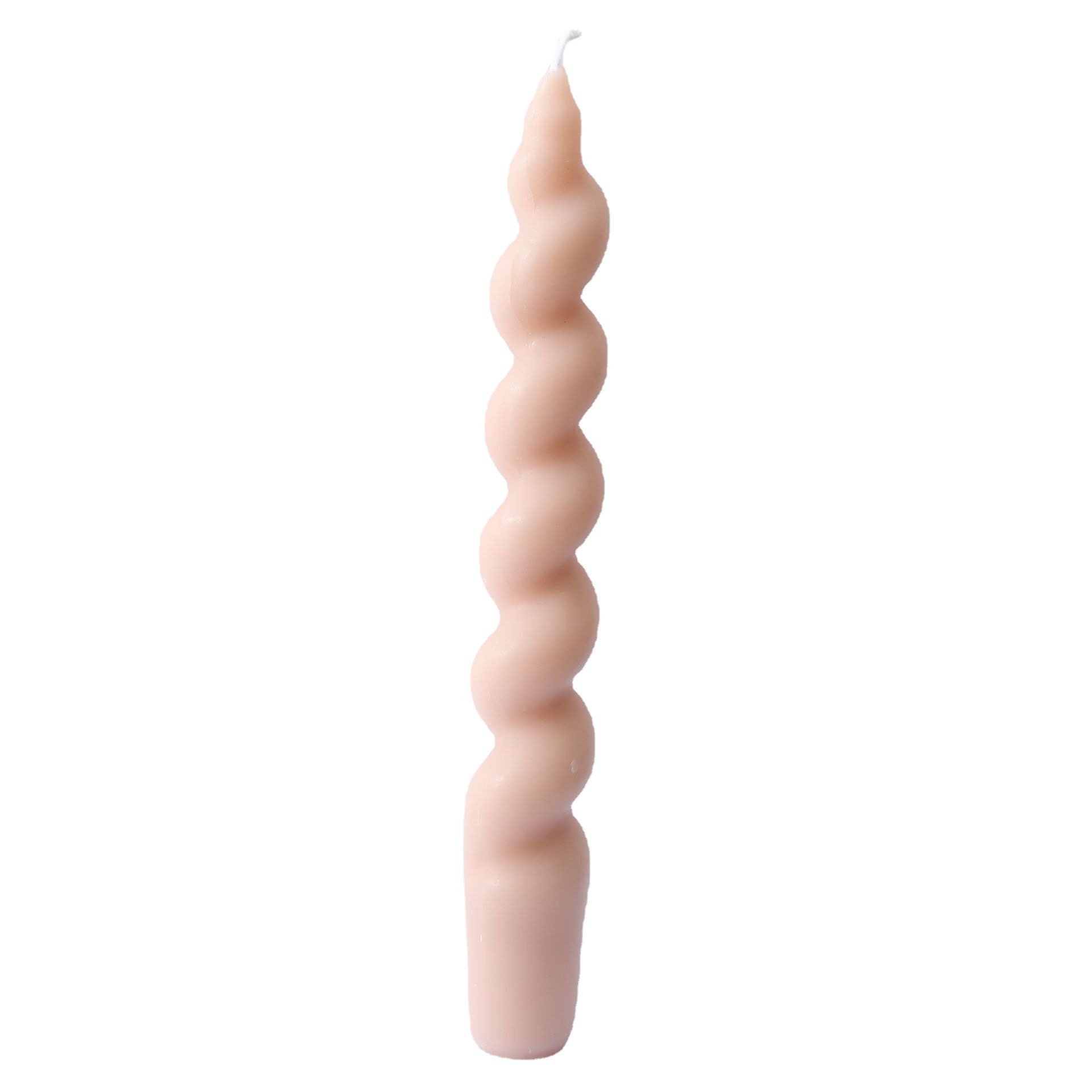 Factory direct supply cross-border ins Wind spiral shaped long rod thread home decoration soybean wax fragrance fragrance candle