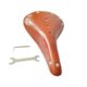 Leather Cushion Bicycle Saddle Cowhide Car Seat Mountain Bike Saddle Bicycle Accessories Riding Wear