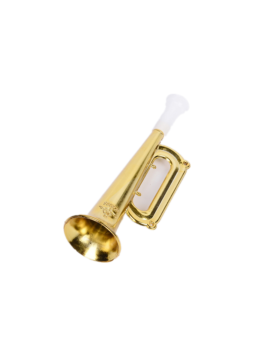 Children's Toy Plastic Horn Gold-plated Electroplated Horn Kidsren's Musical Instrument Night Market Stall Hot Selling Kidsren's Toys