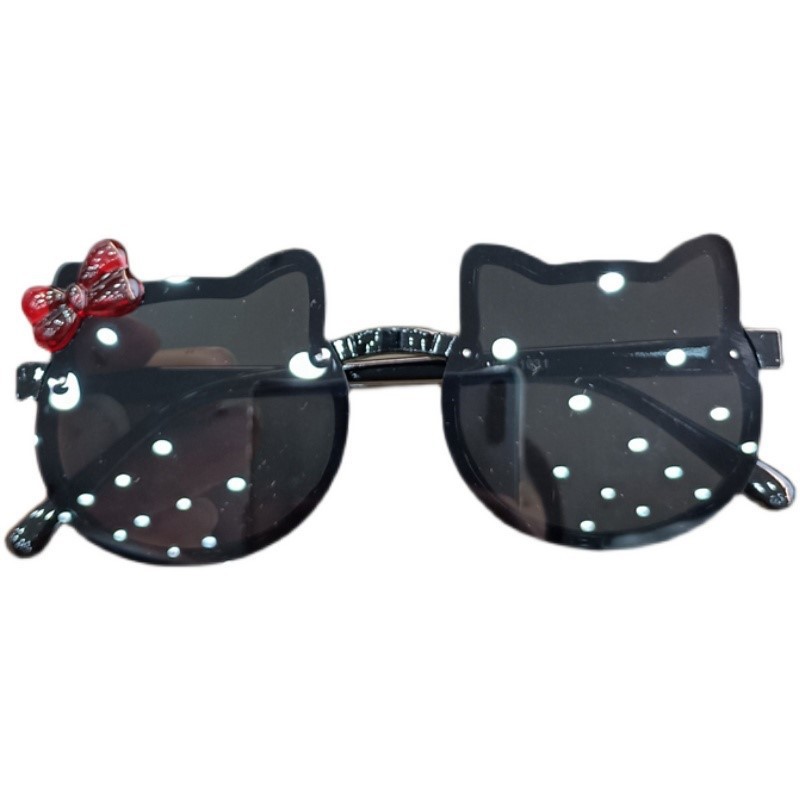 Children's Sunglasses Girls Anti-UV Cute Super Cute Baby Glasses Little Girl Sunglasses