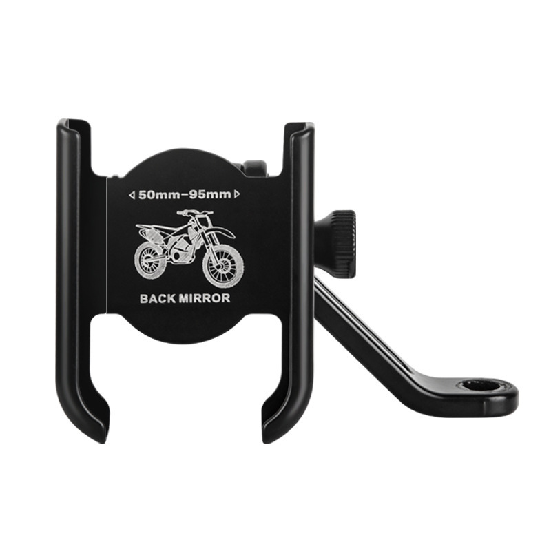 Foreign trade aluminum alloy motorcycle mobile phone bracket takeaway electric bike rider navigation bracket metal explosions