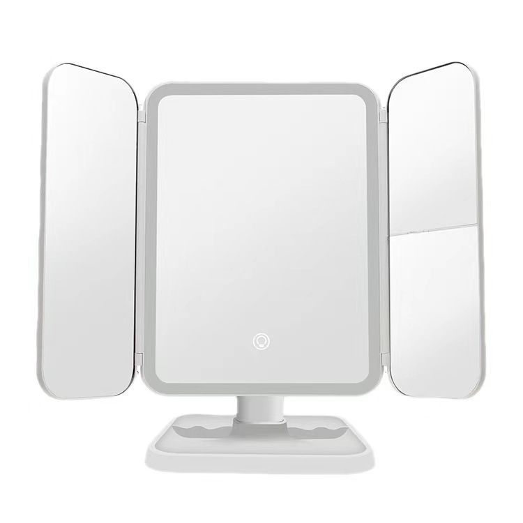 Makeup mirror vanity mirror led makeup mirror desktop mirror beauty makeup mirror makeup mirror led lamp charging mirror