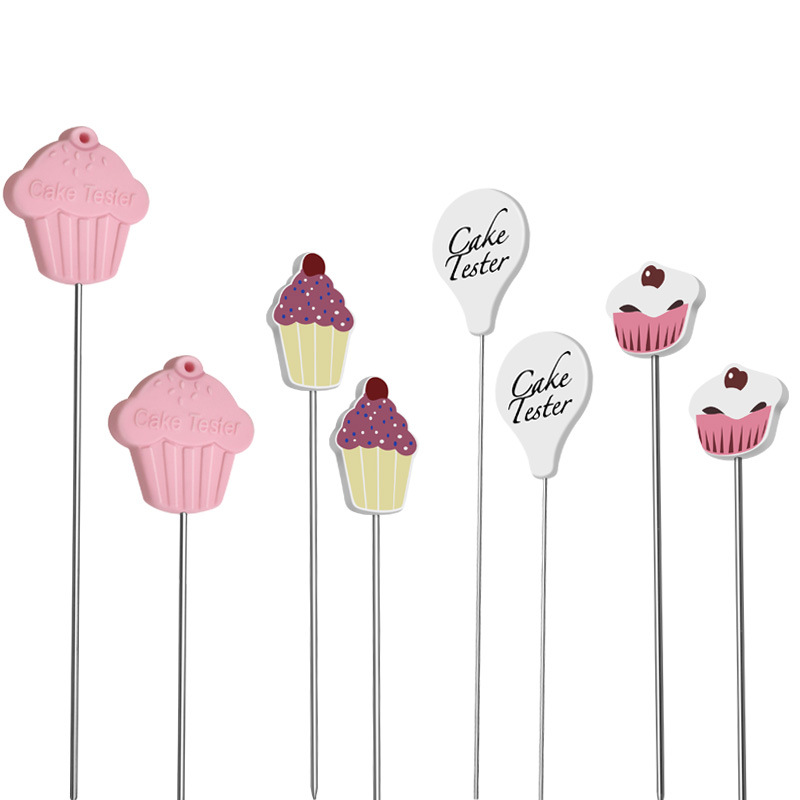 Spot Cake Test Needle Stainless Steel Cake Baking Test Probe Kitchen Baking Oven Tools