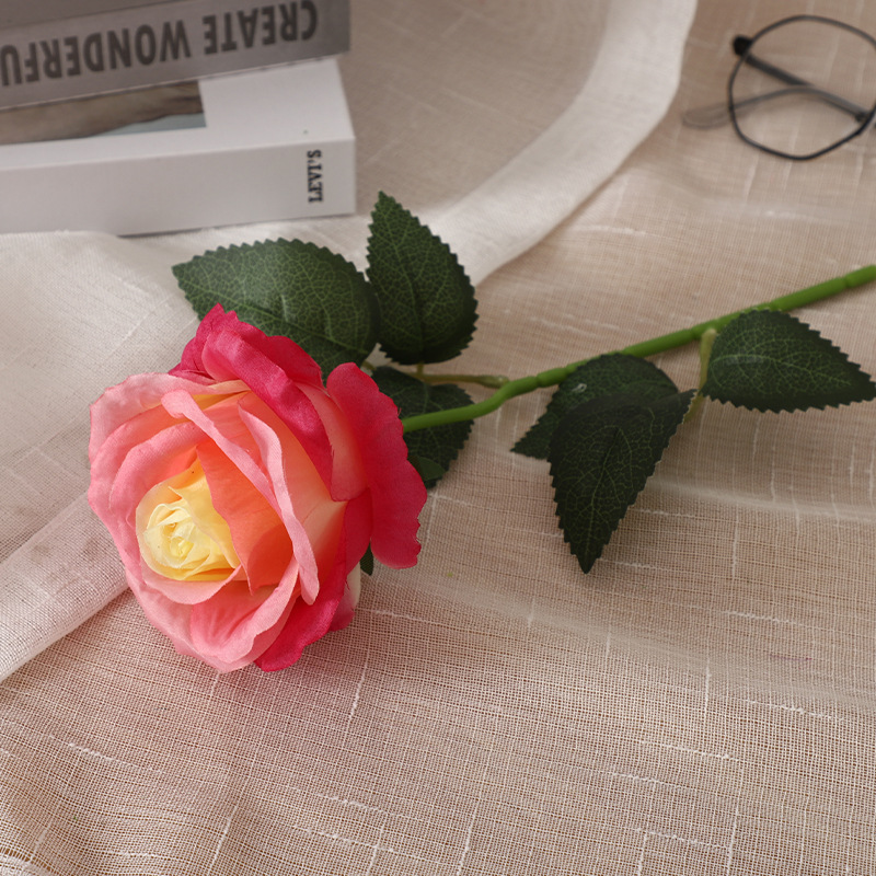 Internet Celebrity Wave Ball Bouquet Short Simulation Rose Creative Decoration Table Fake Flower Decoration Simulation Flower diy