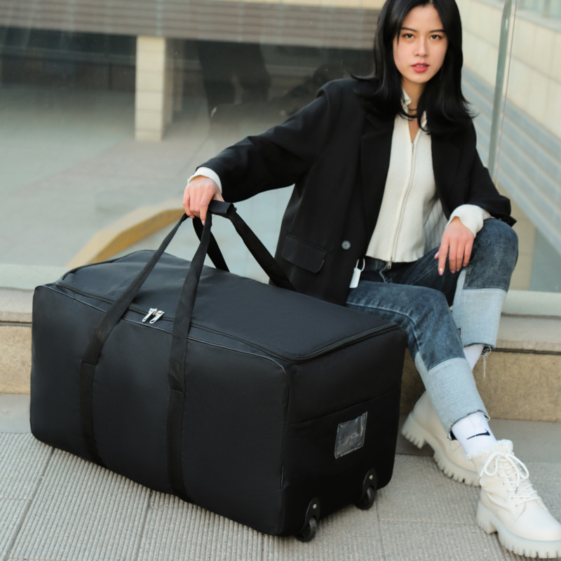 New multi-functional travel bag with wheels convenient travel storage bag student school holiday storage large capacity