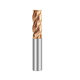 ZJE 55 degrees tungsten steel milling cutter 4 blade flat bottom carbide end milling cutter CNC CNC center processing tool wholesale