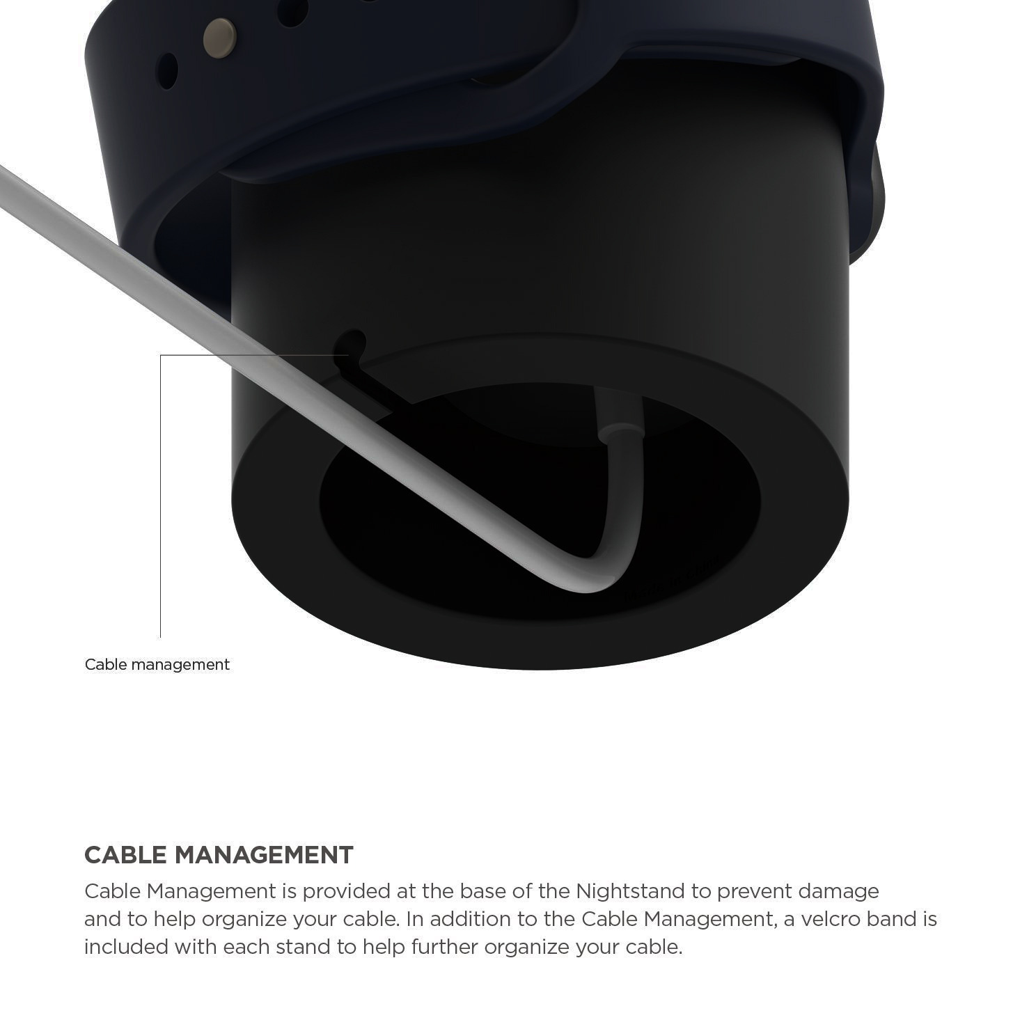 For apple watch Stand apple watch Charging Base iWatch6 Generation Silicone Desktop Charging Stand