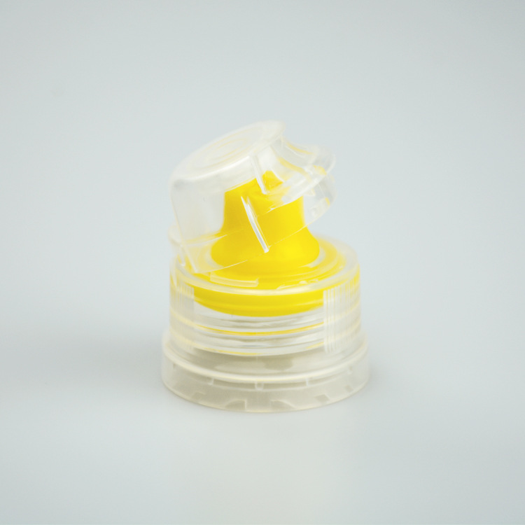 28/410 Plastic Anti-theft Flip Cover Silicone Valve Cover Pear Cream Cover Honey Cover Screaming Sports Energy Drink Bottle Cover
