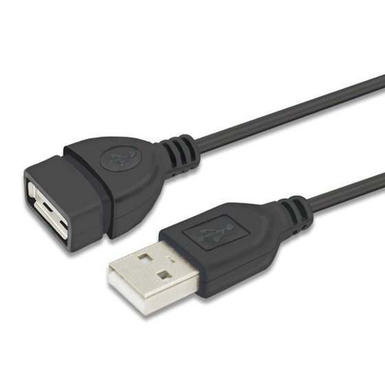 USB extension cord luggage buckle male-to-female all-copper computer usb extension data cable 60cm 1 1.5 m