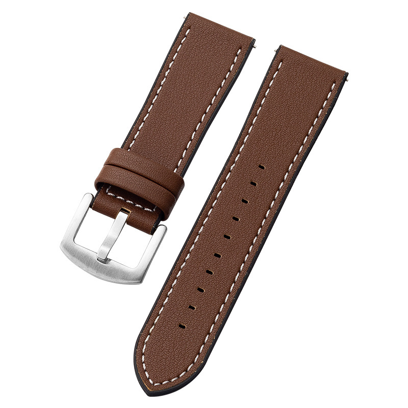 For Apple Watch Strap Hermes Silicone Foil Watch8/7 Strap Huawei Samsung 22mm Strap
