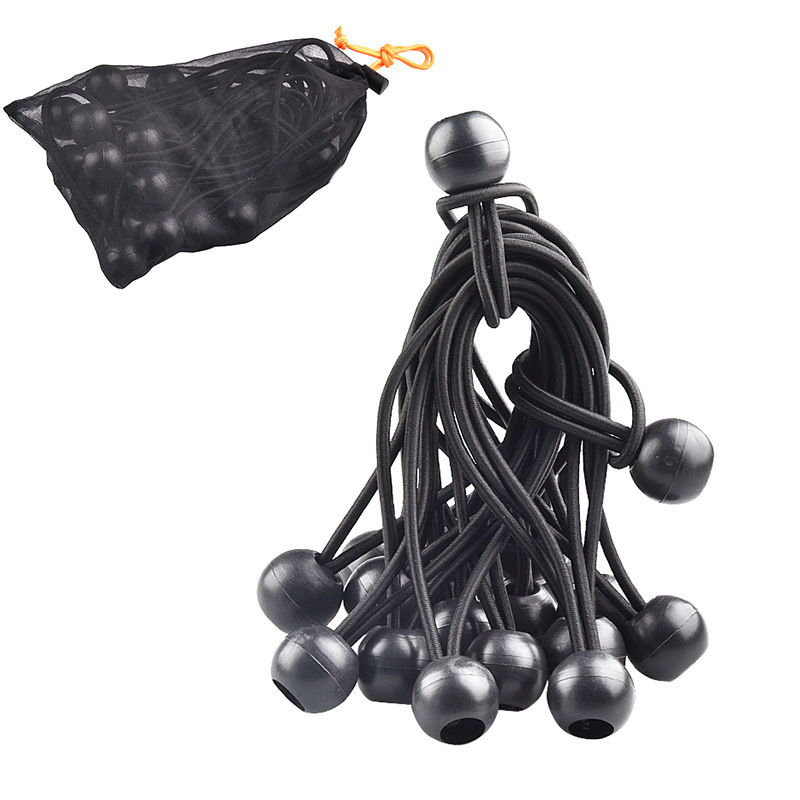 Spot supply elastic ball with marbles Elastic luggage rope with tent fixed rope elastic rope ball binding rope ball