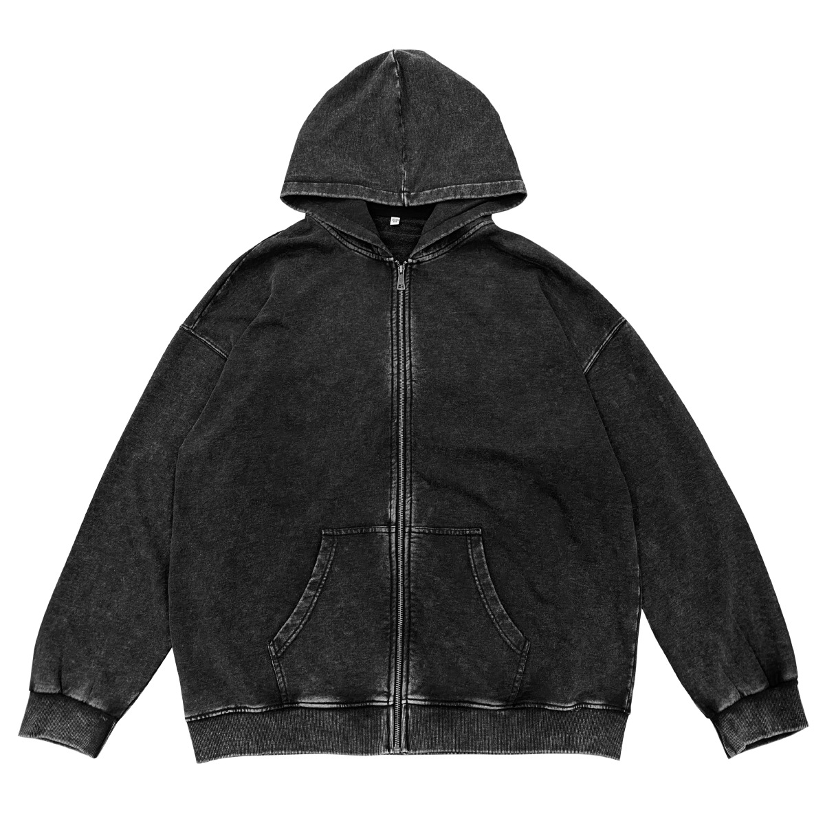 Yuan Senwang American Washed Old National Fashion Brand Retro Hooded Sweater for Men and Women Couple Loose Hoodie Coat Fashion