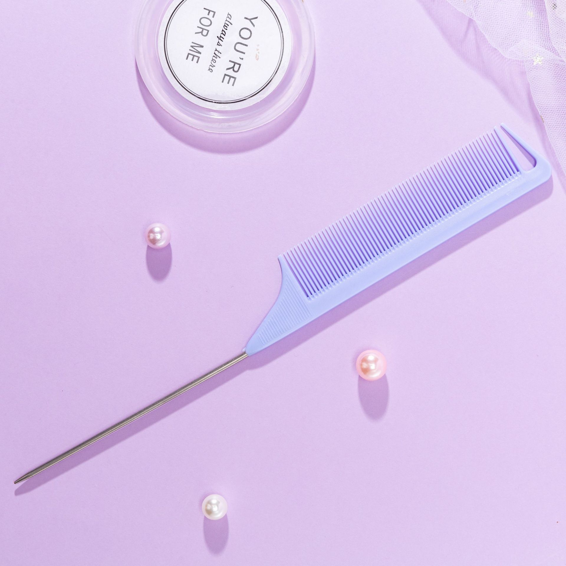 Beautiful dyed pointed tail comb hair comb hair salon hair dyeing hair tools hair pick comb hair pick comb hair comb updo comb