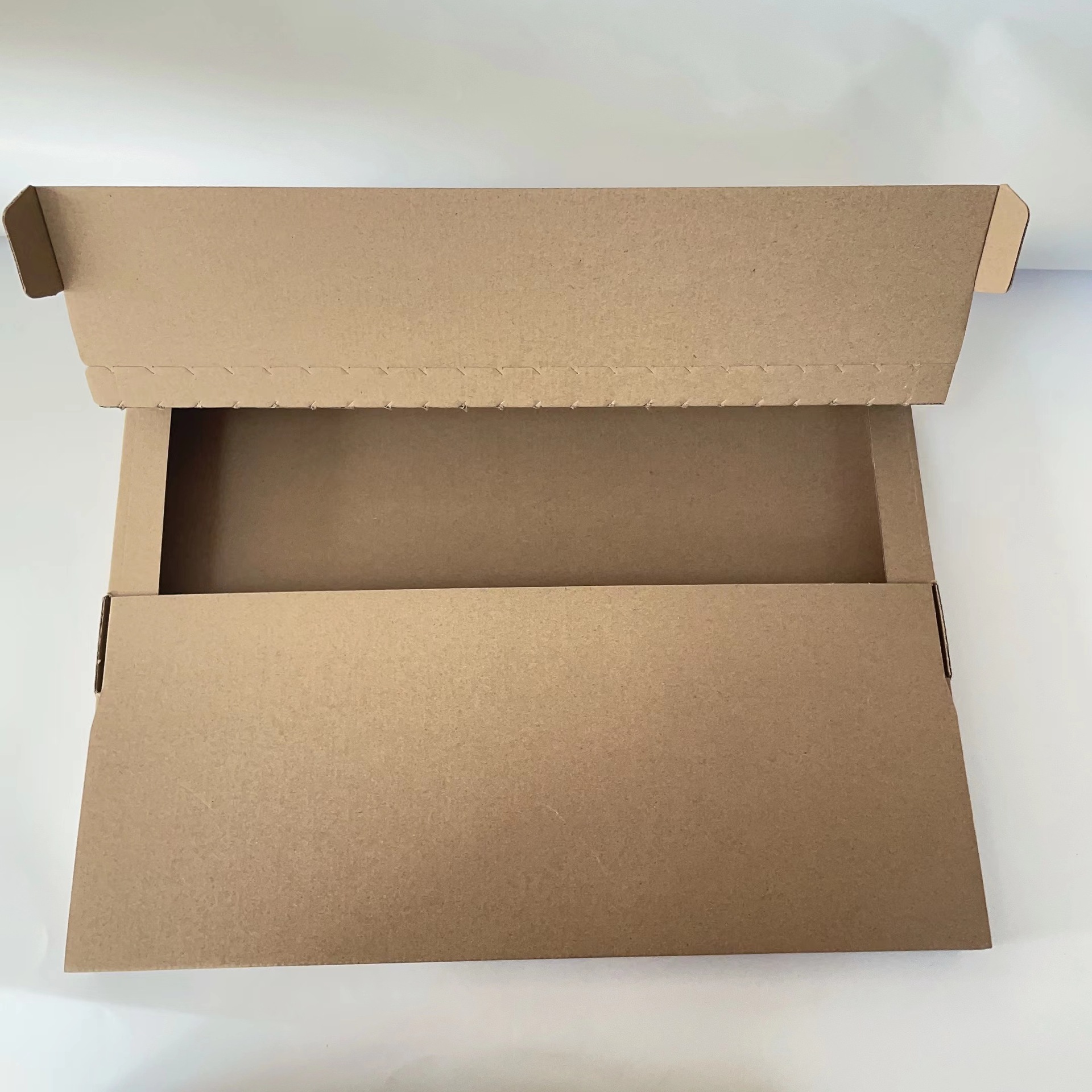 Flying machine box express box book mailing box kraft paper products box ultra-thin paper box in stock small batch
