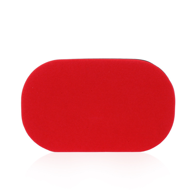 Table tennis racket rubber cleaning agent sponge wipe rubber cotton high density red and black sponge wipe soft without slag