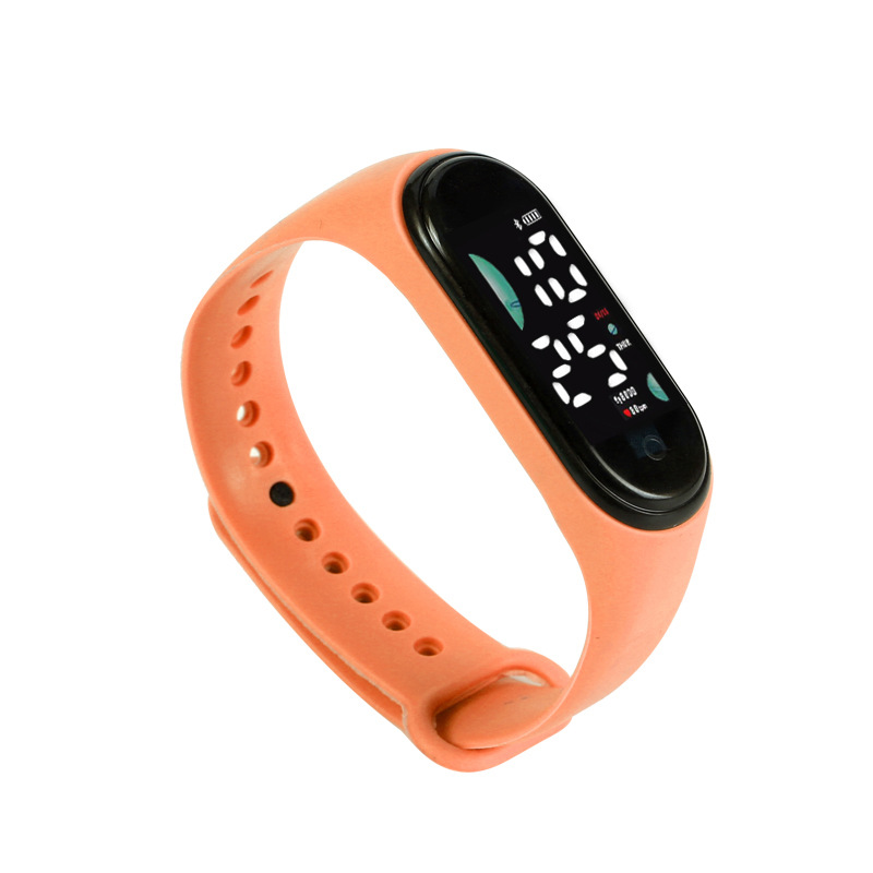 For primary and secondary school students electronic watch new M9LED hand ring watch touch waterproof watch school season small gifts