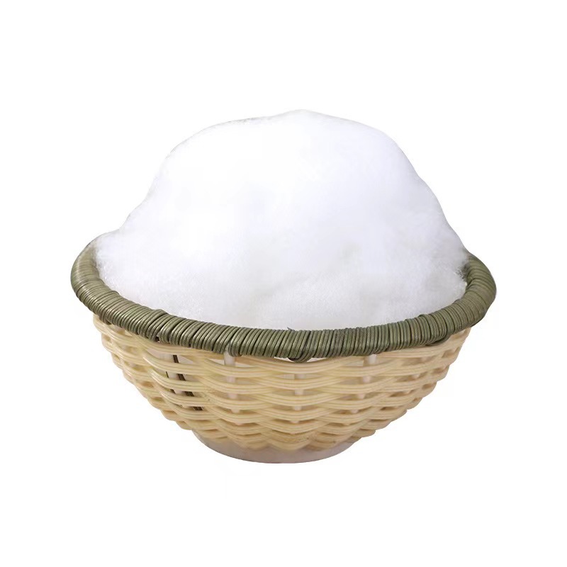 Factory direct high elastic Pillow sofa filled cotton Doll Doll cotton environmental protection pp cotton handmade diy fluffy cotton
