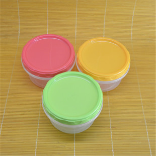 Supply fresh-keeping box 1000ML sealed box dense round sealed box food box
