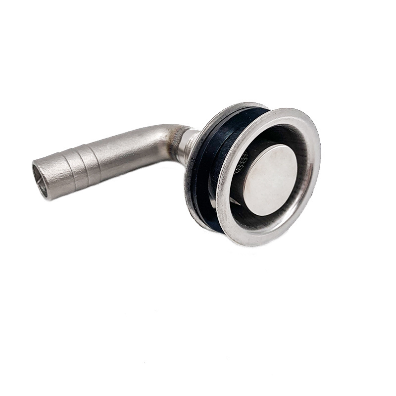Stainless steel 316 fuel tank vent vent pipe Marine 90 degree vent yacht casting fuel tank vent