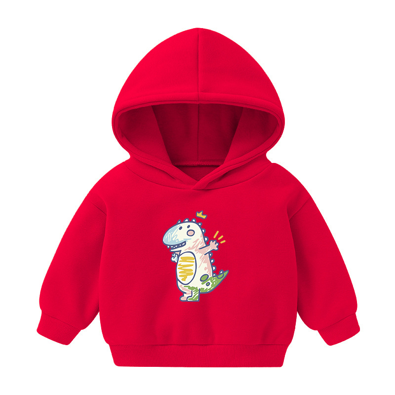 Children's Wear Hooded Sweatshirt Autumn and Winter in stock Cross-border Special for Children's fleece-lined Cold-proof Long Sleeve Jacket for Boys and Girls