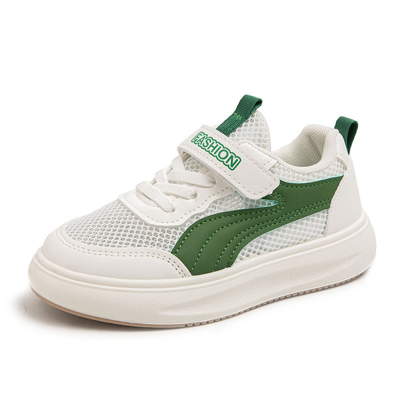 Children's Board Shoes Breathable Men's and Women's Mesh Shoes Summer New Ins Students White Shoes Soft Sole Boys Sports Children's Shoes
