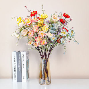 Simulation Azalea artificial flowers fake flowers pink butterfly foam flowers home decoration living room ornaments artificial flowers manufacturers wholesale