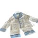 Size 24 New Parent-Child Long-Sleeved Home Clothes suit Cotton Lapel Pajamas Two-Piece Set for Boys and Girls