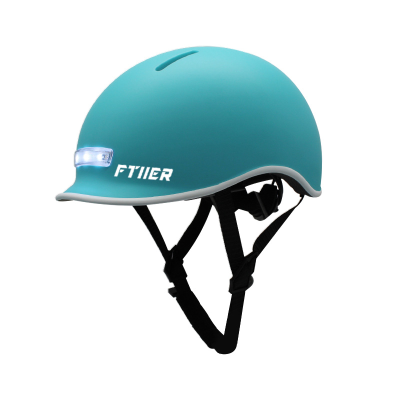 Highway Racing Lighting Riding Helmet Mountain Bike Night Riding Warning Light Safety Helmet Bicycle Warning Light Helmet