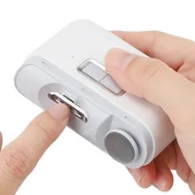 Intelligent automatic double-gear electric nail clippers nail clippers nail clippers children nail clippers nail polisher