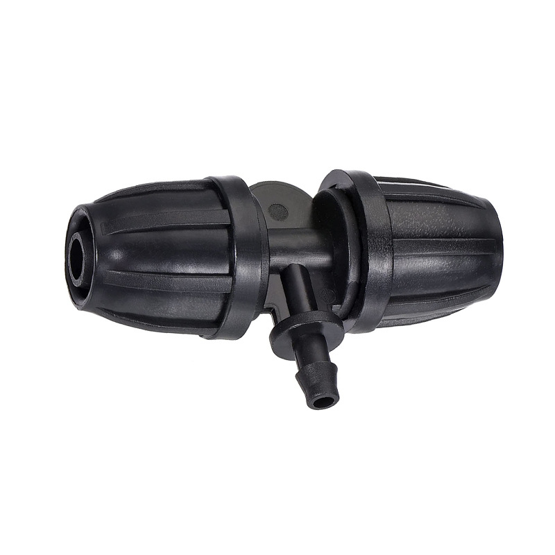 Factory 812 wool pipe joint 912 straight through tee garden irrigation automatic flower watering water drip irrigation joint