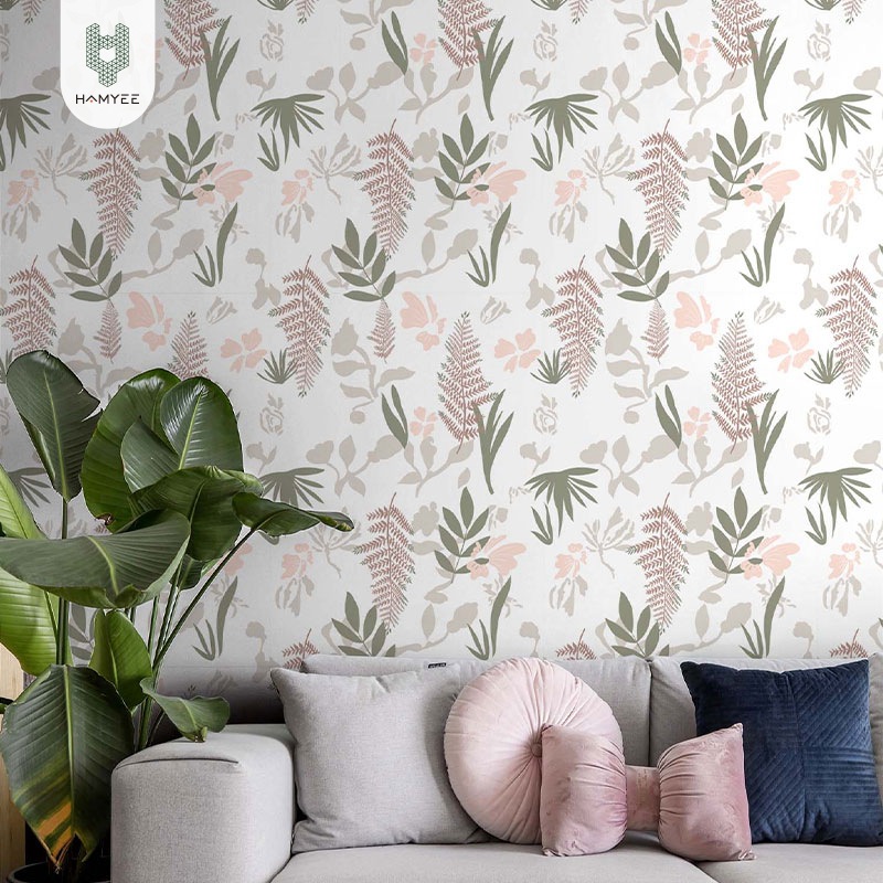TV background wallpaper self-adhesive household wall decoration stickers bedroom wallpaper wall cloth wholesale wall paper