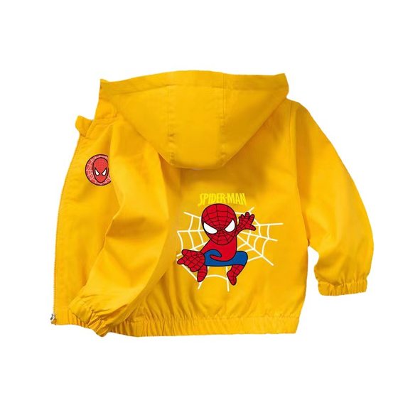 Boys' Coat 2023 Autumn New Men's Treasure Jacket Children's Zipper Shirt Short Boy's Stormtrooper Windproof