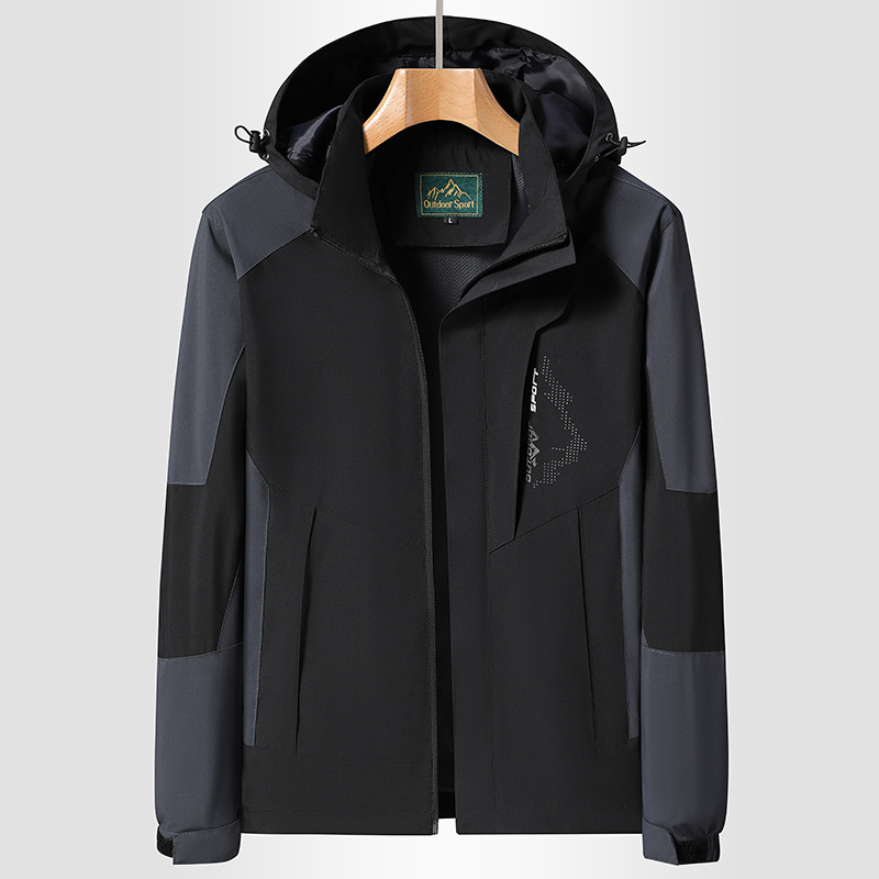 Winter jacket men's and women's outdoor three-in-one coat into Tibet couple fashion brand mountain climbing 23 new windproof mountaineering suit mountain climbing