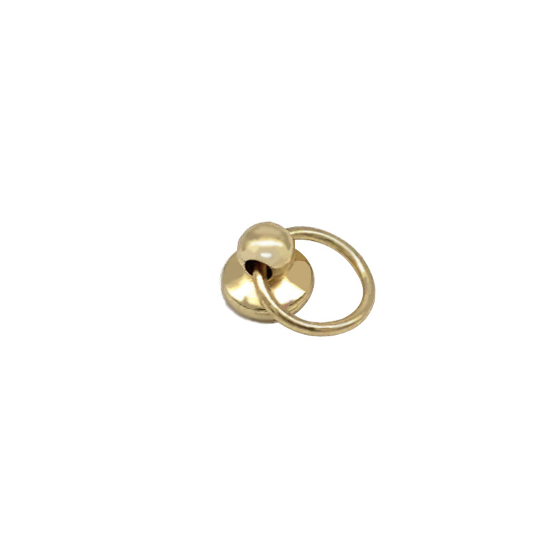 Mobile Phone Shell Ring Buckle Accessories Metal Nipple Nail Nipple Nail Monk Head Hanging Buckle Zinc Alloy Rivet Bag Accessories