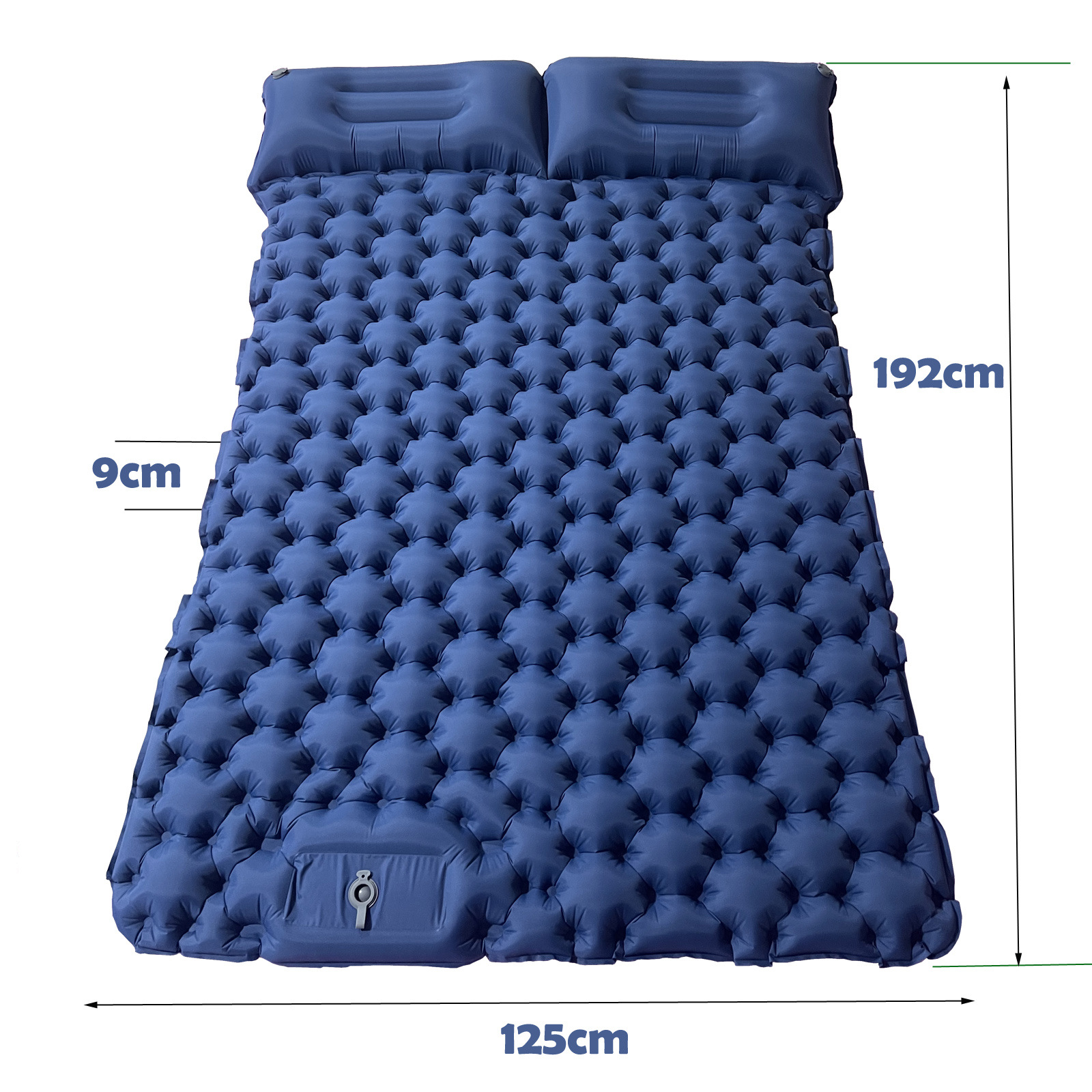 Outdoor Inflatable Mat Foot Portable Outdoor Camping Inflatable Mattress Lunch Break Sleeping Mat Car Inflatable Mattress