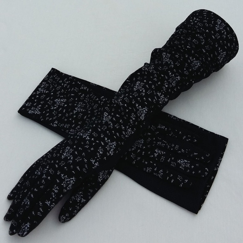 Gants de protection solaire pour femme, été, fins, longs, électriques, protection UV, doigts complets, conduite, cyclisme, printemps et automne, antidérapants, respirants, pur coton_voghion.com