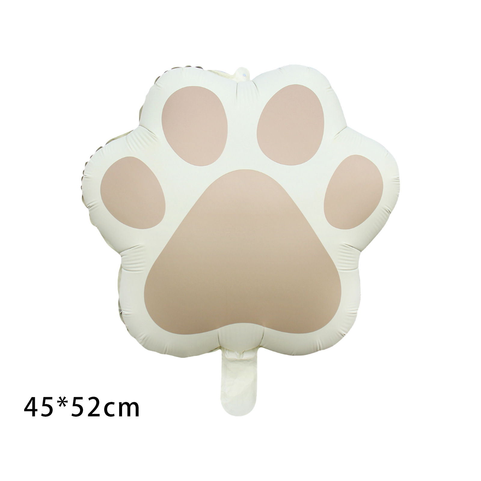 Cross-border New Matte Ins Style Pet Cat Footprint Aluminum Film Balloon Pet Cat Aluminum Film Balloon Pet Birthday Pie