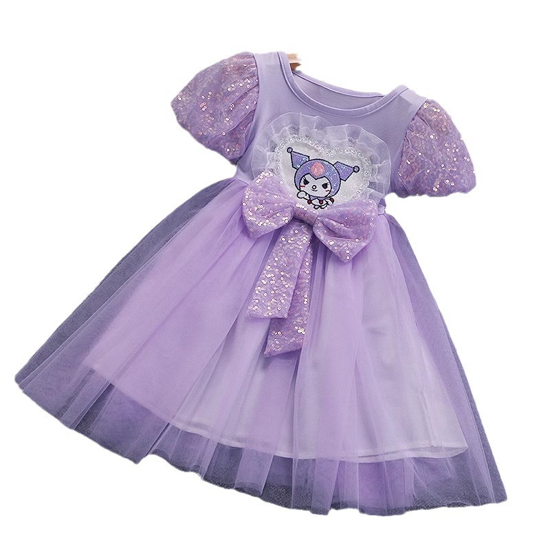 Frozen Girls dress New Children's Western Style Mesh Skirt Baby Girls Princess Skirt Culomi Skirt