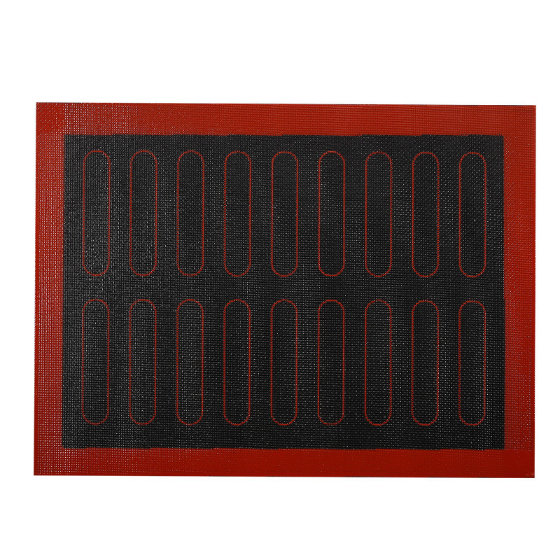 Hollow Silicone Baking Mat Grid Baking Mat Finger Biscuit Cookie Baking Mat Puff Mat Oven Baking Oven Fiber Mat