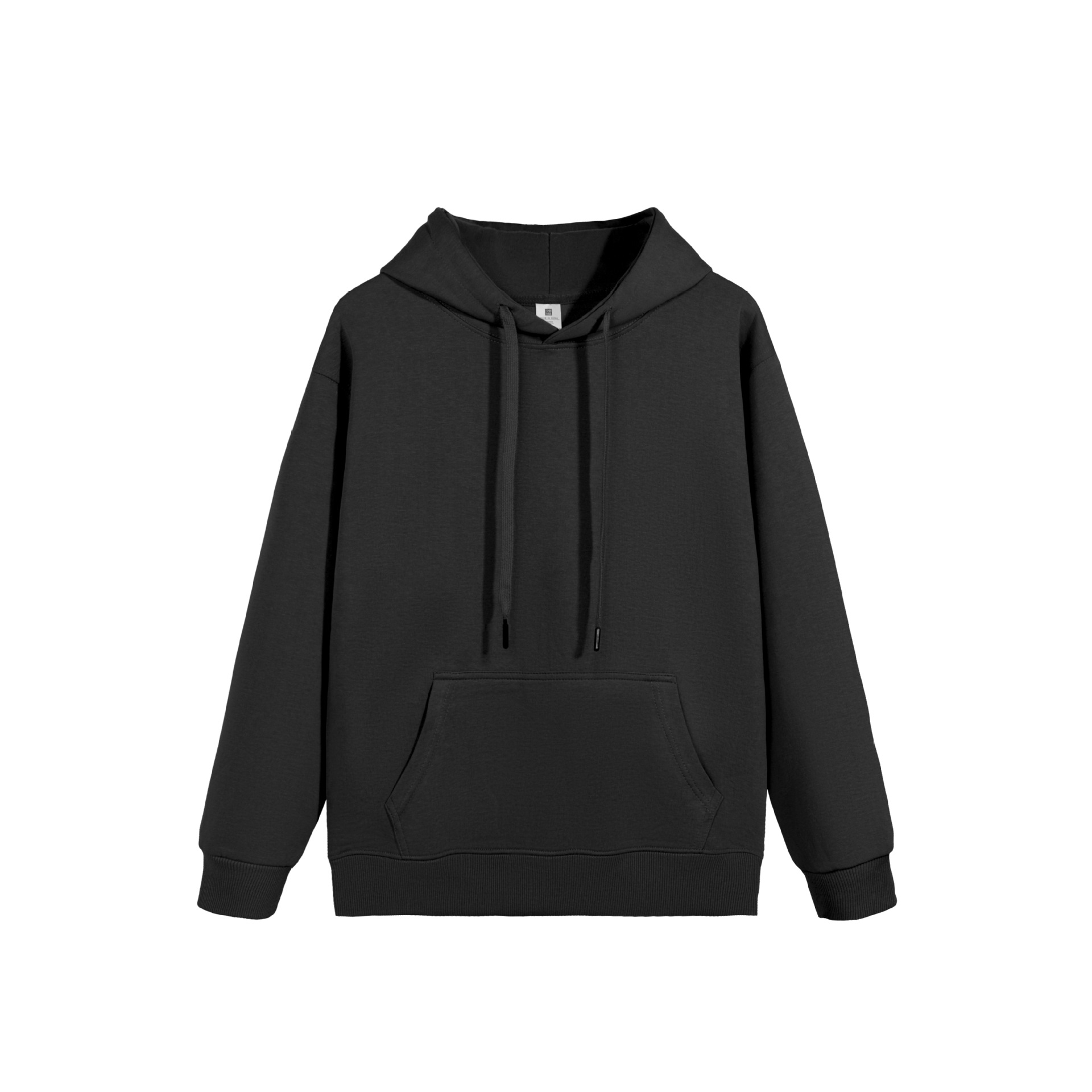 Autumn New 320g fashion brand loose sports casual men's and women's same drop-shoulder hooded mixed cotton double-sided long-sleeved sweater