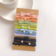 16 bowknot Pearl rubber bands (about 40g per card)