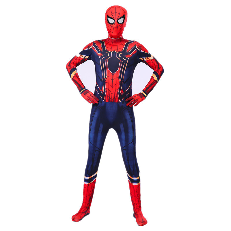 Spider-Man Tights Adult Suit Expedition Clothes Miles Children Halloween Cosplay Performance Clothes