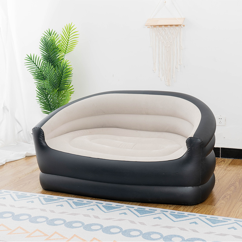 Inflatable Lazy Sofa Double Recliner New Lunch Break Extra Large Folding Leisure Sofa Backrest Armrest Sofa Seat