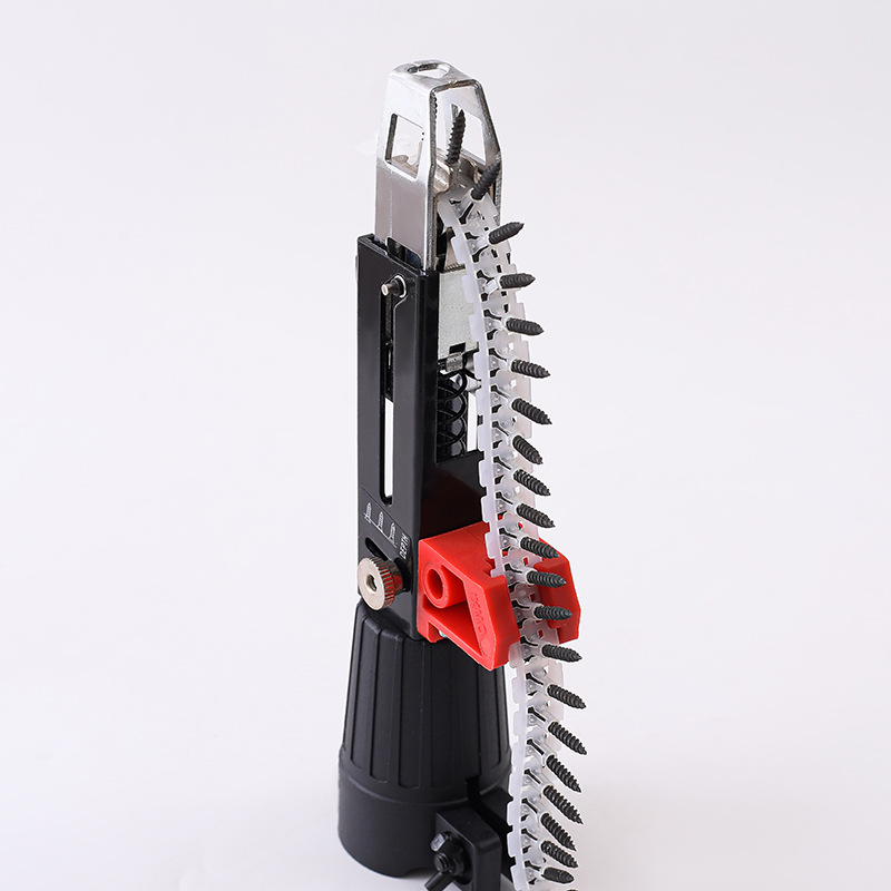 Chain Nail Gun Pneumatic Nailing Machine Accessories Chain Belt Screw Nailing Electric Automatic Screw Nailing Tool Nailing Gun Head