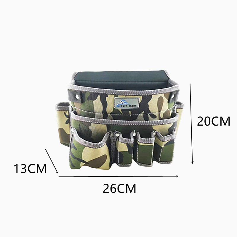 Wallpaper wallpaper tool kit woodworking nail pocket nail bag wear-resistant waist bag nail bag multi-functional waist bag tool kit