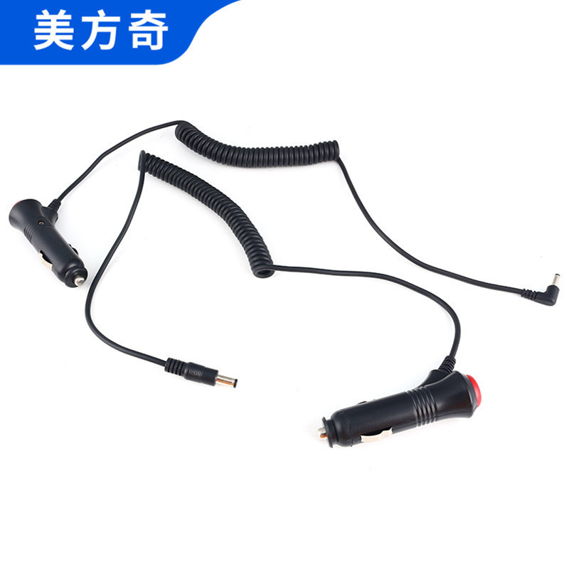 車載シガレット充電器車充電バネ線DC5521車充電バネ線伸縮電源コード車載電源コード現物|undefined