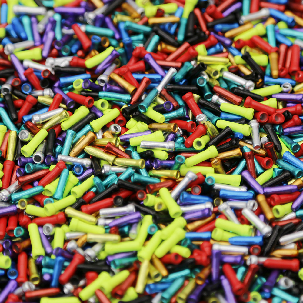 Wire core cap bicycle wire tail cap bicycle brake wire core cap color tail cap 50 a pack of spot