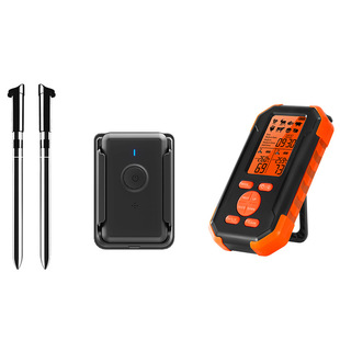 New barbecue thermometer wireless Bluetooth barbecue thermometer kitchen thermometer bbq food meat thermometer