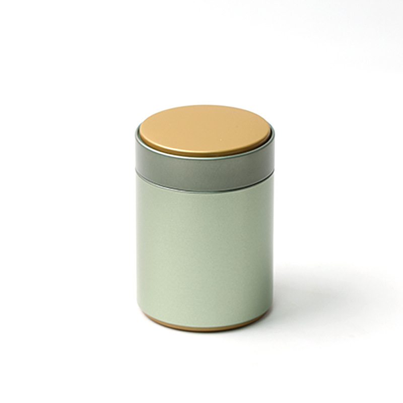 Wholesale in stock tinplate round can Universal tea green tea Pu'er Red Robe tinplate round can packaging gift